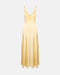 Daisy Yellow Silk Slip