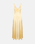 Daisy Yellow Silk Slip