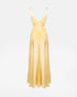 Daisy Yellow Silk Slip