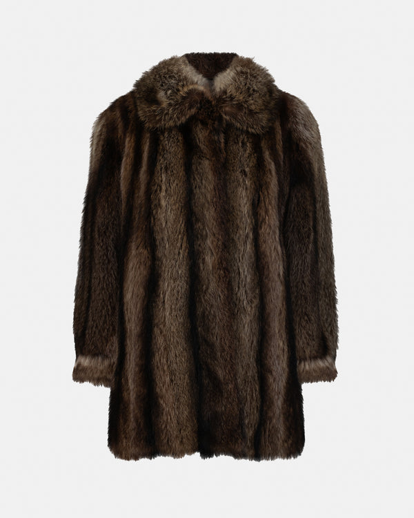Vintage Raccoon Fur Coat