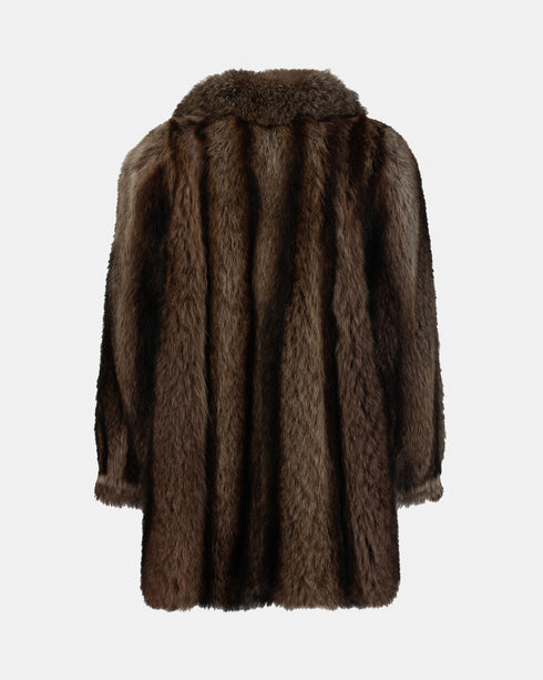 Vintage Raccoon Fur Coat