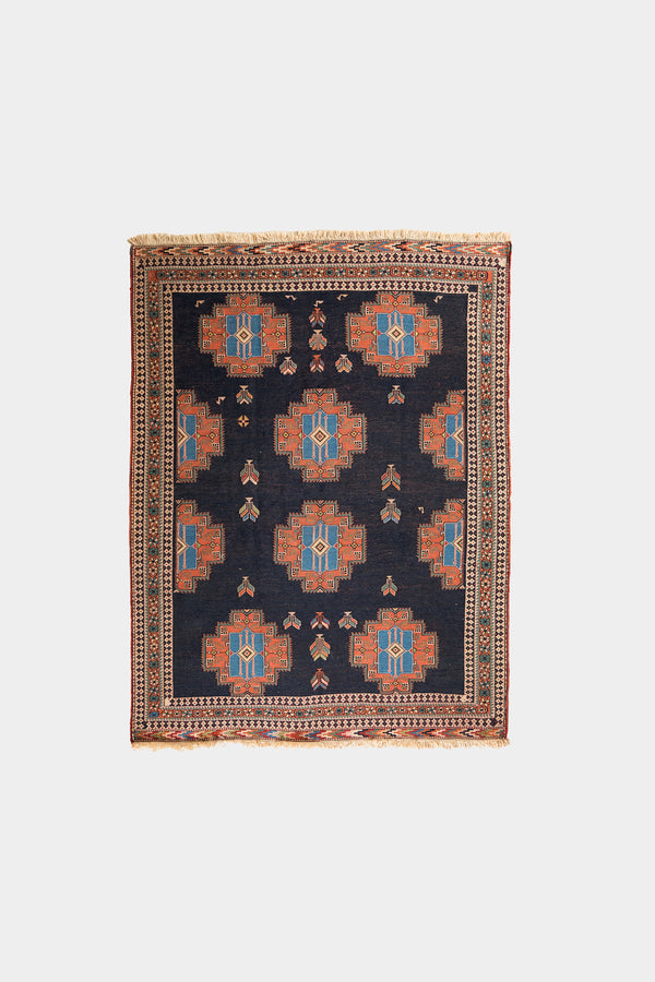 Afshar Terracotta Rug - Rare