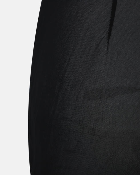 Sheer Long Black Dress