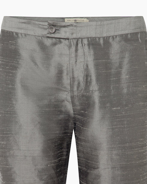 Grey Silk Pants