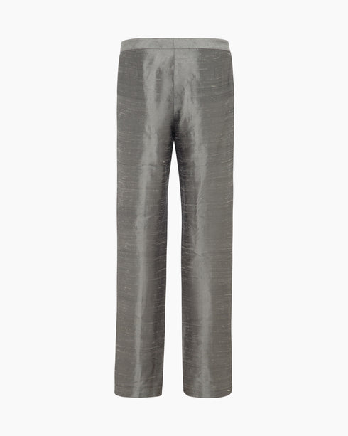 Grey Silk Pants