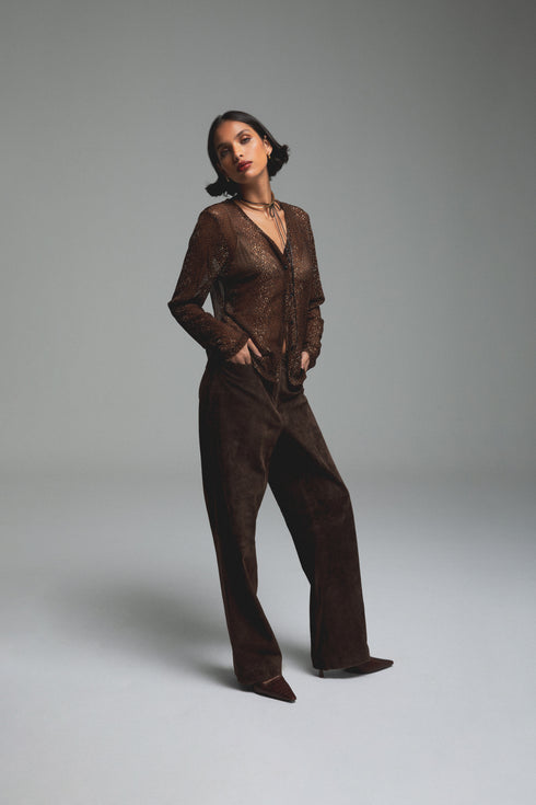 C’est City Suede Pant