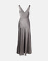 Grey Silk Slip