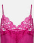 Magenta Silk Slip